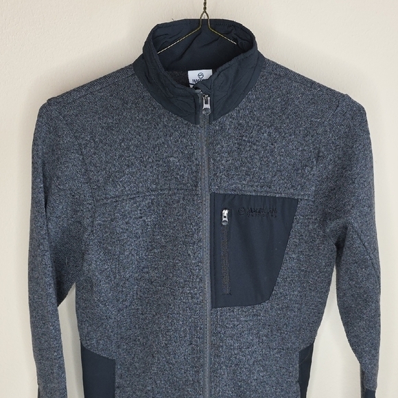 Magellan Outdoors Jacket Zip Up Gray Medium - Picture 4 of 4